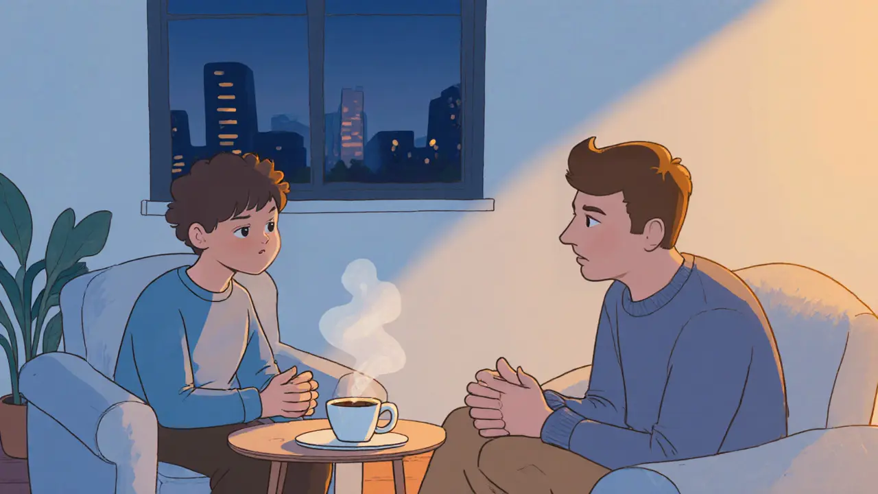 Komunikační tipy pro rozhovor s blízkým o poruchách příjmu potravy (PPP)