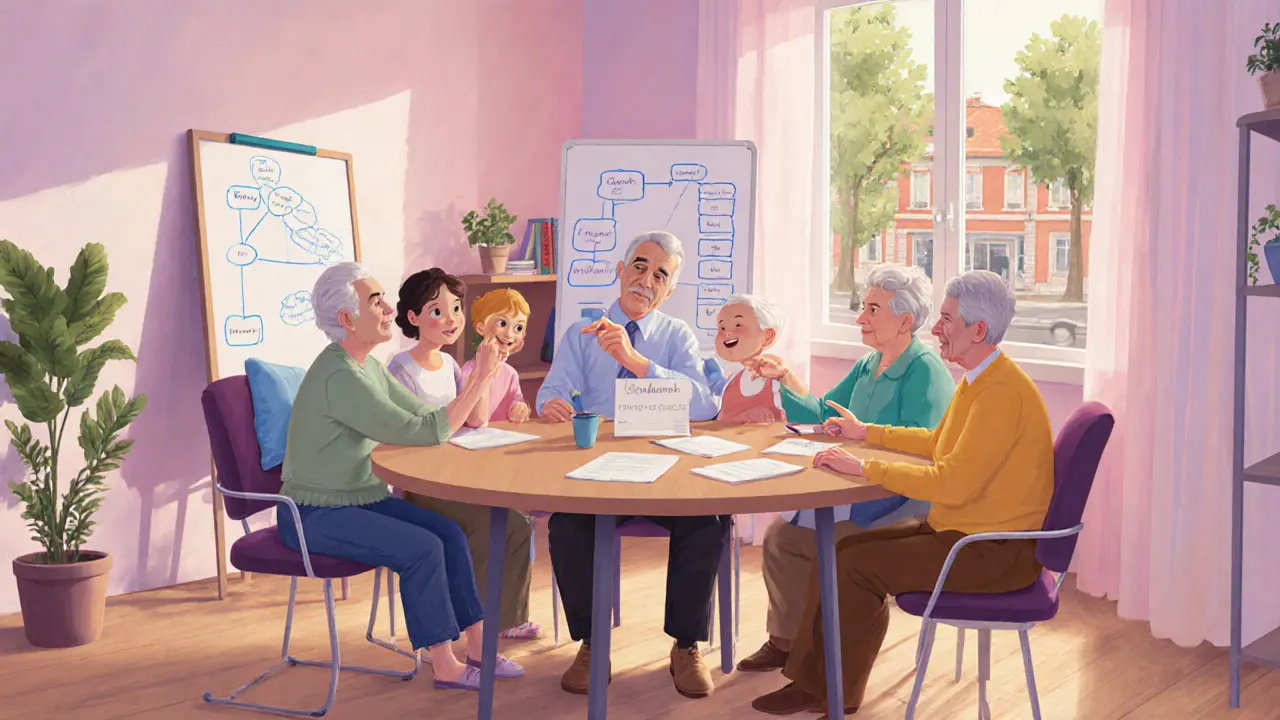 Prarodiče v rodinné terapii: Jak rozšířená rodina pomáhá léčit vztahy