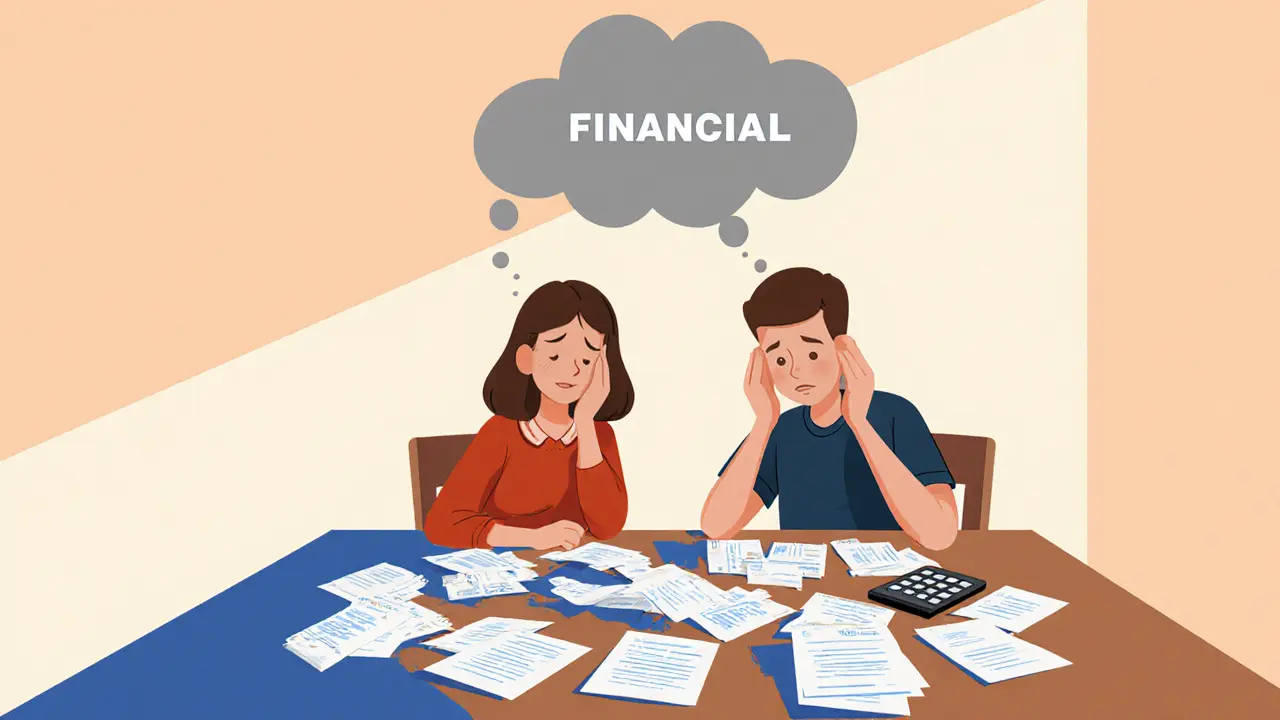 Finanční stres v páru: Jak terapie pomáhá zvládat peníze