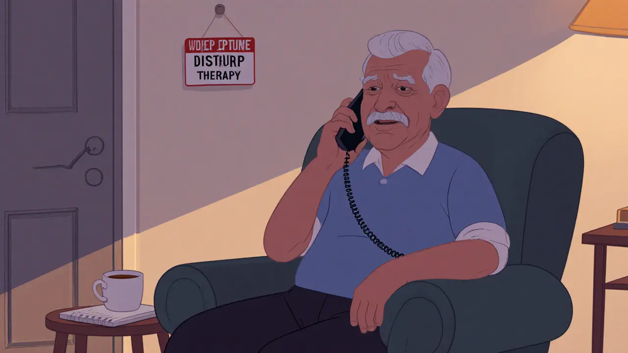 Telefonická terapie: Jak funguje psychoterapie bez videa?