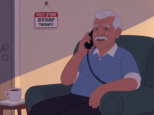 Telefonická terapie: Jak funguje psychoterapie bez videa?