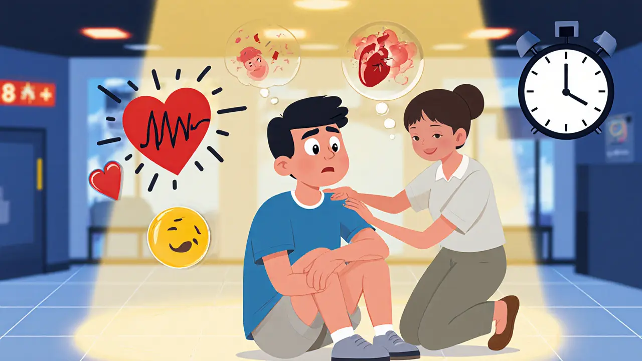 Akutní stresová reakce: Jak krizová intervence zachraňuje životy hned po traumatu