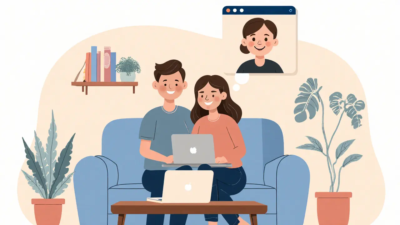 Párová terapie na dálku: Jak funguje online vztahová psychoterapie