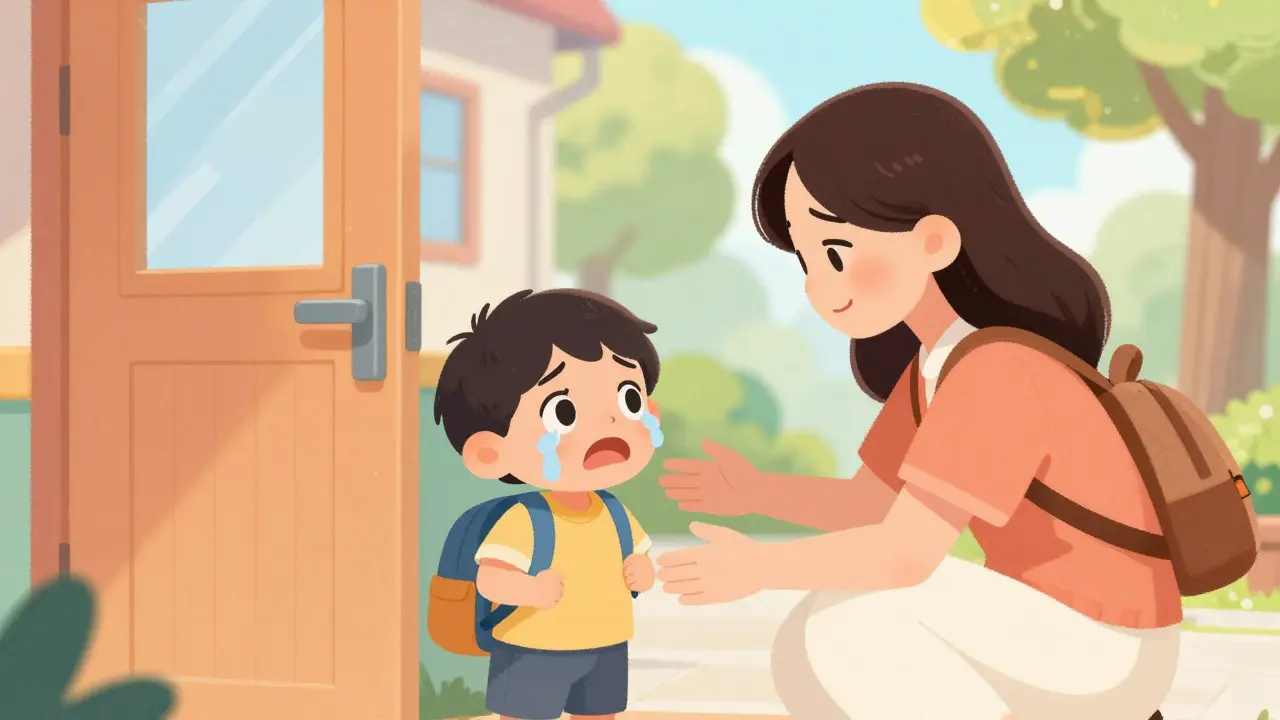 Separační úzkost u dětí: Jak psychoterapie pomáhá překonat strach z odloučení