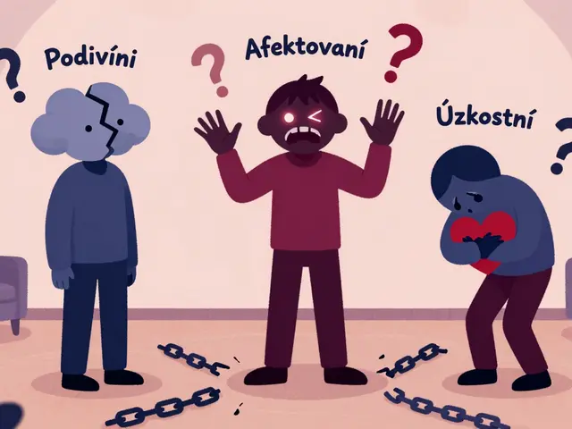 Poruchy osobnosti: Přehled typů a efektivní psychoterapie