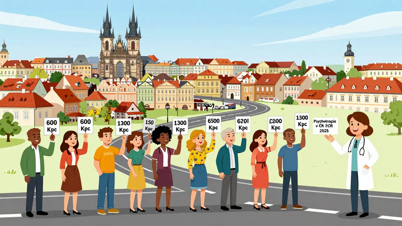 Ceník služeb v psychoterapii: Průměrné ceny v ČR a co ovlivňuje cenu