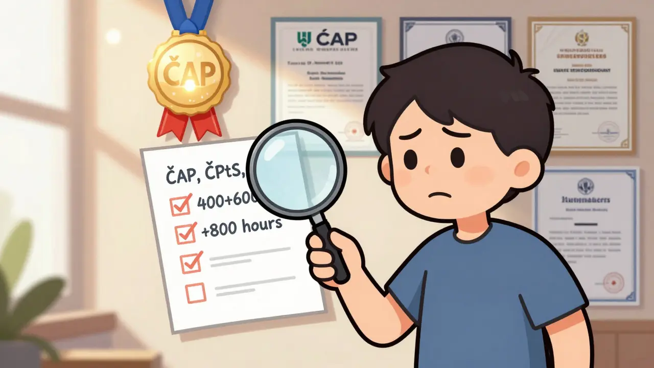 Jak ověřit registraci a členství terapeuta: ČAP, ČPtS a další instituce