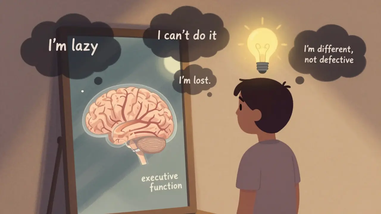 Kognitivní omyly u ADHD: Jak překonat negativní přesvědčení o sobě