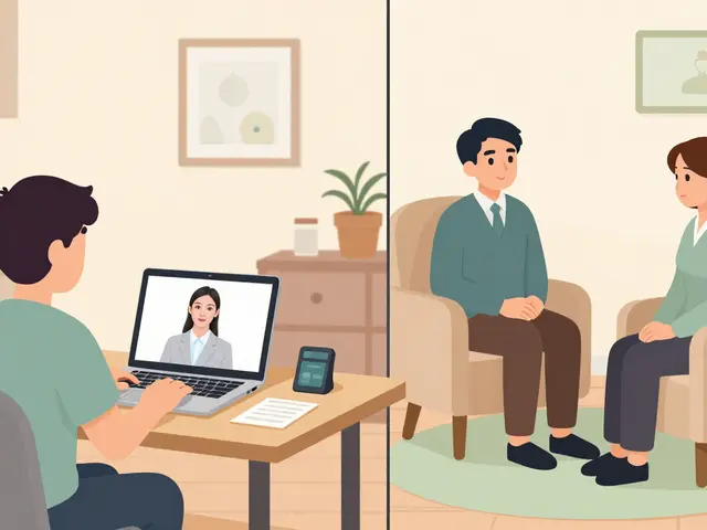 Osobní setkání vs. online terapie: Kdy je fyzická přítomnost nezbytná?