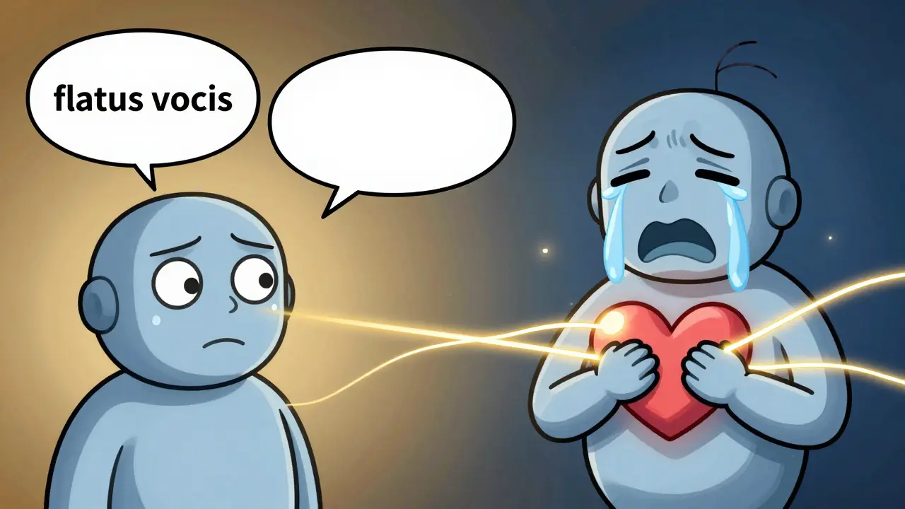 Kontrast mezi odtažitým vyprávěním a emocionálním prožíváním