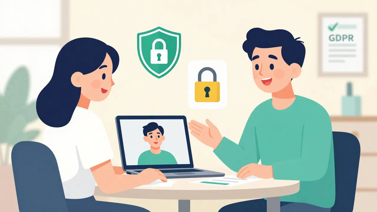 Online terapie v ČR: Právní rámec, GDPR a co musí vědět terapeuti i klienti