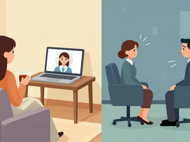 Online sezení vs. osobní terapie: Rozdíly v kontaktu a struktuře